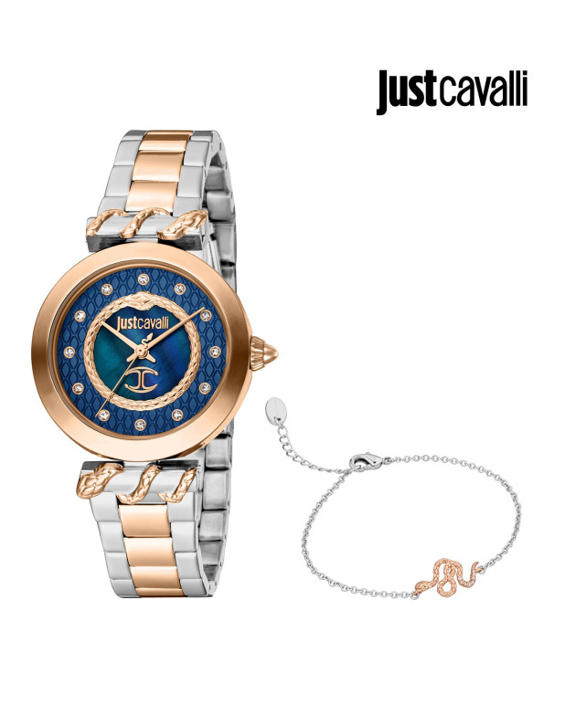 Just Cavalli Ladies Watch with Bracelet